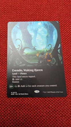 Evendo, Waking Haven (Borderless) Edge of Eternities Regular Mtg - Image 1