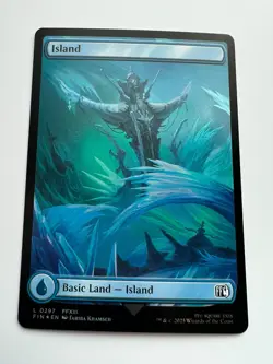 Island (0297) #297 (Foil) (NM) Final Fantasy FIN Magic MTG - Image 1