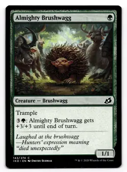 Almighty Brushwagg - NM MTG IKO Ikoria: Lair of Behemoths Common 143/274 - Image 1