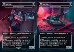 Blightsteel Colossus // Blightsteel Colossus "Megatron // Megatron" - SLD NM MTG - Image 1