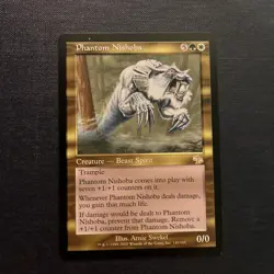 Phantom Nishoba - Judgment - Magic: The Gathering MTG - Rare - Spirit Cat Beast - Image 1