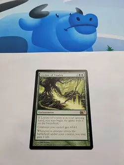 MTG - Leyline of Vitality (M11) Regular Rare #183 - Image 2