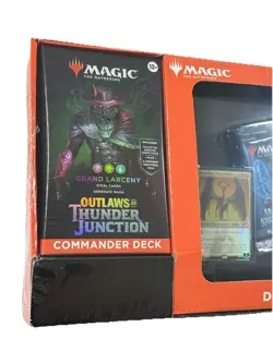 Magic MTG: Outlaws of Thunder Junction Deluxe Commander Kit Grand Larceny New - Image 1