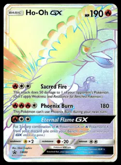Pokemon TCG SM Promos #SM80 Ho-Oh GX HP - Image 1