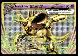 Pokemon TCG XY Evolutions #46/108 Nidoking BREAK DMG - Image 1