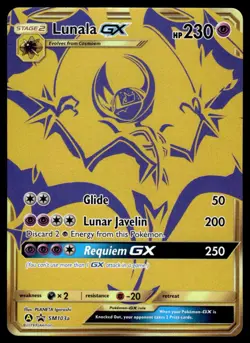 Pokemon TCG SM Promos #SM103a Lunala GX NM - Image 1