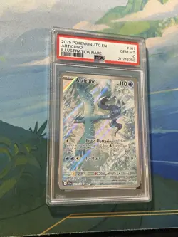 Pokemon TCG Articuno #161 S&V Journey Together PSA 10 - Image 2