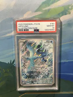 Pokemon TCG Articuno #161 S&V Journey Together PSA 10 - Image 3