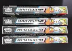 Pokemon Black Bolt & White Flare Unova Poster Collection - LOT OF 4 SEALED - Image 4