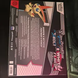 POKEMON SCARLET VIOLET BLACK BOLT & WHITE FLARE VICTINI ILLUSTRATION COLLECTION - Image 2
