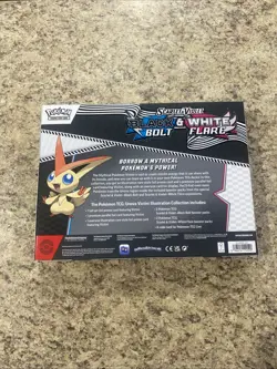 POKEMON SCARLET VIOLET BLACK BOLT & WHITE FLARE VICTINI ILLUSTRATION COLLECTION - Image 4
