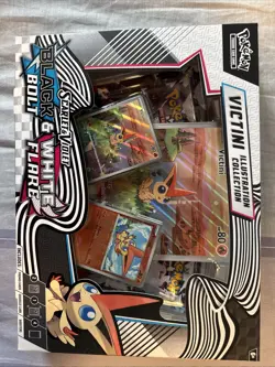 POKEMON SCARLET VIOLET BLACK BOLT & WHITE FLARE VICTINI ILLUSTRATION COLLECTION - Image 2