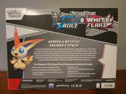 POKEMON SCARLET VIOLET BLACK BOLT & WHITE FLARE VICTINI ILLUSTRATION COLLECTION - Image 2