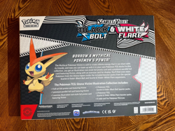 POKEMON SCARLET VIOLET BLACK BOLT & WHITE FLARE VICTINI ILLUSTRATION COLLECTION - Image 2
