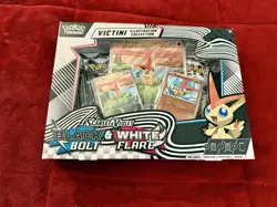 POKEMON SCARLET VIOLET BLACK BOLT & WHITE FLARE VICTINI ILLUSTRATION COLLECTION - Image 1