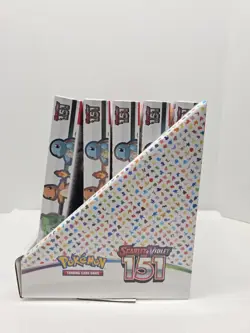 Scarlet & Violet Pokemon 151 Poster Collection LOT of 5 W/ Box Display Case - Image 5