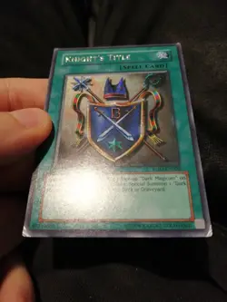 Yugioh Knight's Title ROD-EN002 Secret Rare Promo - Image 4