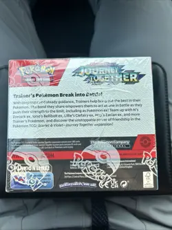 Pokemon Scarlet & Violet Journey Together Enhanced Booster box 36 pack sealed - Image 3