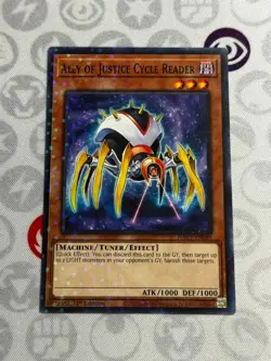 Ally of Justice Cycle Reader - HAC1-EN089 - Duel Terminal Common (NM) - Yugioh - Image 1