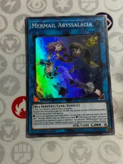 Mermail Abyssalacia - MP20-EN095 - Super Rare (NM) - Yugioh - Image 1