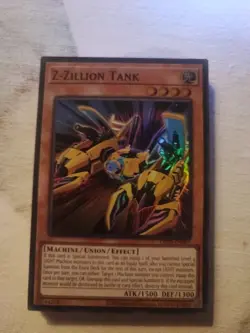 Z-zillion Tank Head Super Rare OP28-EN007 Yugioh NM. - Image 1