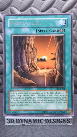 | Yugioh Necrovalley DL3-001 Rare Duelist League Promo NM 🔥 | - Image 1