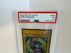 2002 Dark Magician SDY-006 Yu-Gi-Oh! English PSA 5 - Image 4
