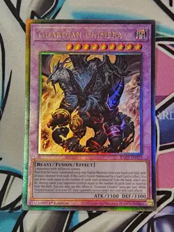 YUGIOH GUARDIAN CHIMERA ULTIMATE RARE 1ST RA02-EN023 - Image 1