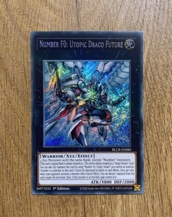 Number F0: Utopic Draco Future | BLCR-EN085 | Secret Rare | 1st Ed | YuGiOh Mint - Image 1