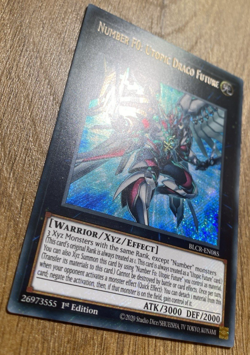 Number F0: Utopic Draco Future | BLCR-EN085 | Secret Rare | 1st Ed | YuGiOh Mint - Image 4