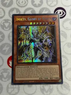 Imsety, Glory of Horus - MP24-EN114 - Prismatic Secret Rare (NM) - Yugioh - Image 1
