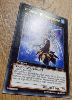 Number 103: Ragnazero | PRIO-EN042 | Rare | 1st Edition | YuGiOh Card | VLP - Image 4