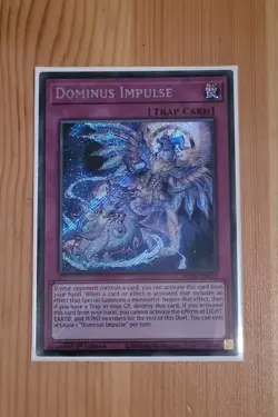YUGIOH Dominus Impulse (ROTA-EN079) Secret Rare 1st Edition Near Mint - Image 1