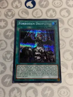 Forbidden Droplet MP22-EN254 Prismatic Secret Rare (NM) - Yugioh - Image 1