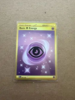 Basic Psychic Energy 207/165 Hyper Rare Gold Scarlet & Violet 151 Pokemon Card - Image 1