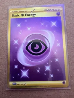 Basic Psychic Energy 207/165 Hyper Rare Gold Scarlet & Violet 151 Pokemon Card - Image 2