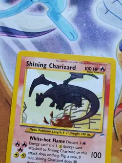 Shining Charizard Unlimited 107/105 Neo Destiny LP Pokemon Card - Image 2