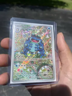 Pokemon Seismitoad IR 105/086 Black Bolt Holofoil Card, Near Mint Condition - Image 4