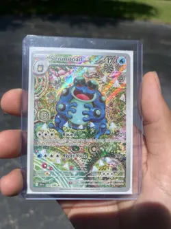 Pokemon Seismitoad IR 105/086 Black Bolt Holofoil Card, Near Mint Condition - Image 5