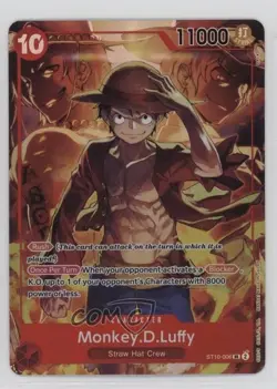 2022-Current One Piece Card Game: Promos English Monkey D Luffy #ST10-006 12g7 - Image 1