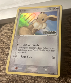 Pokemon Card 2005 - Eevee Ex Delta Species 69/113 Reverse Holo Rare STAMPED NM - Image 3