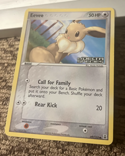 Pokemon Card 2005 - Eevee Ex Delta Species 69/113 Reverse Holo Rare STAMPED NM - Image 4