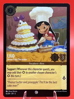 Lilo #8/204 Shimmering Skies Disney Lorcana NM Card - Image 1