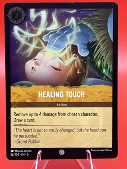 Healing Touch #26/204 Shimmering Skies Disney Lorcana NM Card - Image 1