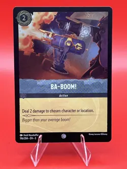 Ba-Boom! #196/204 Into the Inklands Disney Lorcana NM Card - Image 1