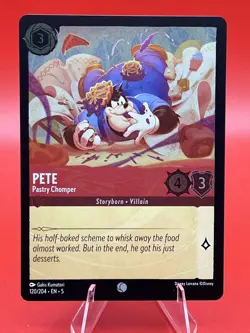 Pete #120/204 Shimmering Skies Disney Lorcana NM Card - Image 1
