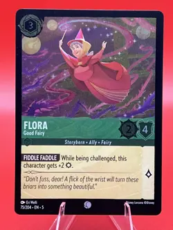 Flora #75/204 Shimmering Skies Disney Lorcana NM Card - Image 1