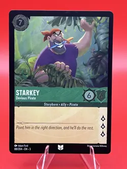 Starkey #88/204 Into the Inklands Disney Lorcana NM Card - Image 1
