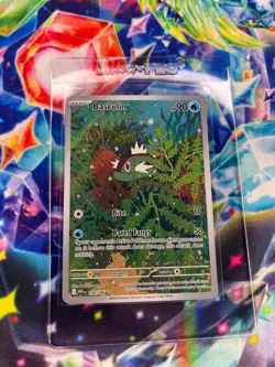 POKEMON - BASCULIN - 108/086 - ILLUSTRATION RARE - S&V WHITE FLARE - BRAND NEW - Image 1