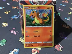 Pokemon TCG Charmander 18a/147 Holo Burning Shadows Pokemon Card - Image 1
